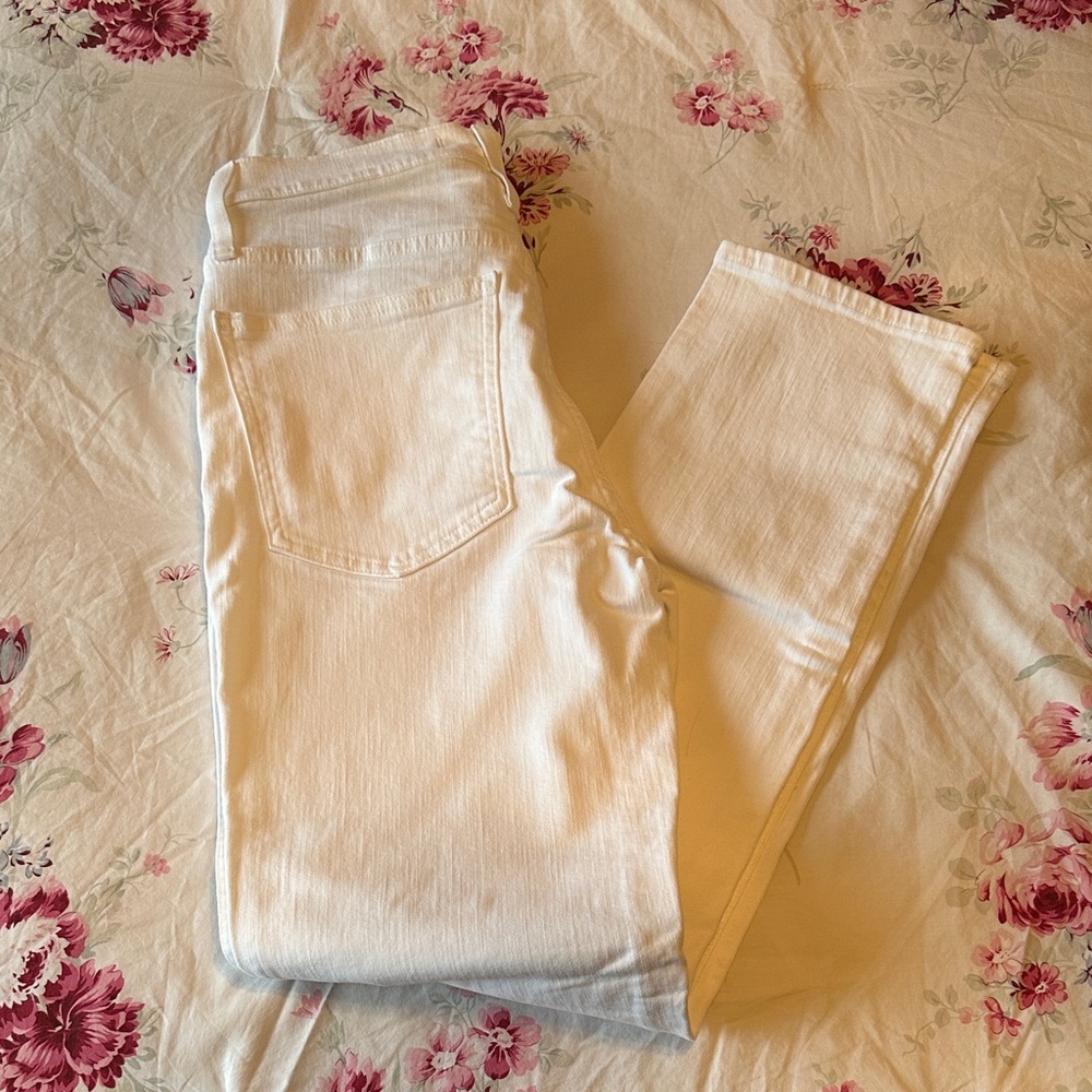 Madewell Straight-Leg Jeans in White - Picture 3 of 3